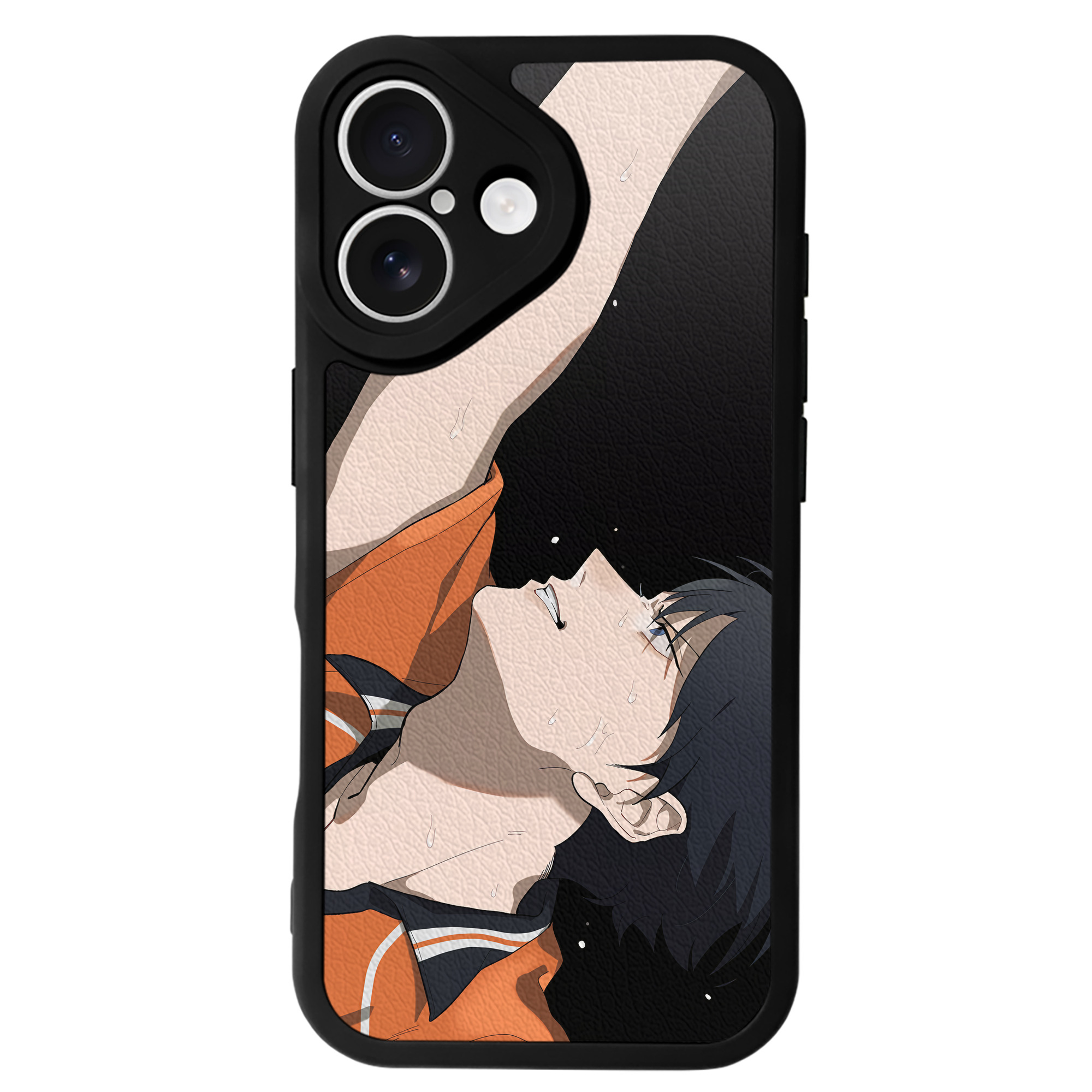 （画像用） ハイキュー!! Haikyu!! 【iPhone 16シリーズ対応】シリコンスマホケース（レザー調） 材質：シリコン